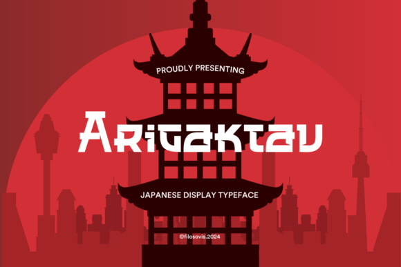 Arigaktau: The Cool Asian-Inspired Display Font You Need