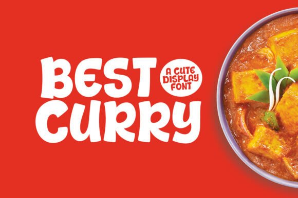 Best Curry: A Typeface That Brings Warmth to Your Designs