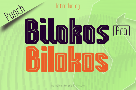 Bilokos: A Bold Typeface for Modern, Eye-Catching Designs