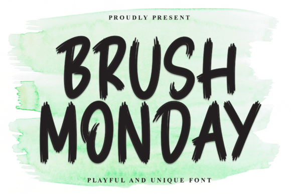 Brush Monday: A Timeless Font for Elegant Design Projects