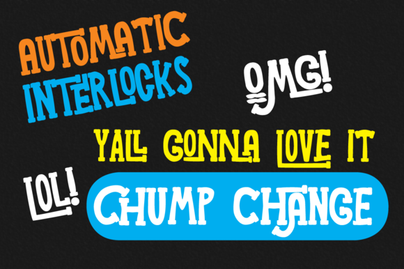 Chump Change: The Blocky Serif That Demands Attention