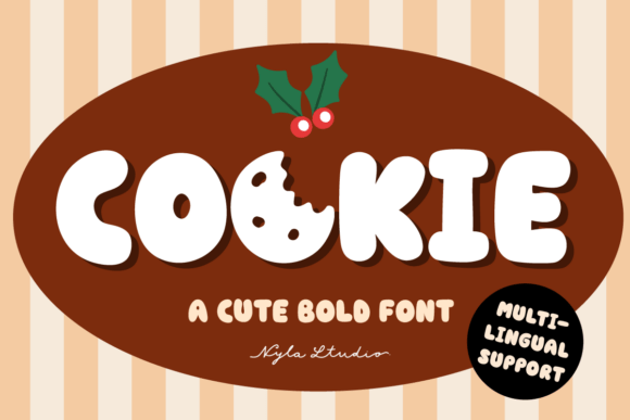 Cookie: The Joyful Display Font for Creative Projects