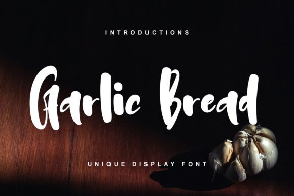 Garlic Bread: A Font with Timeless Calligraphic Charm