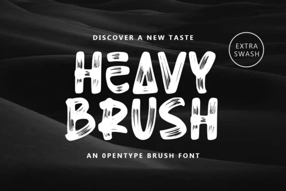 Heavy Brush: The Display Font with Street-Smart Style