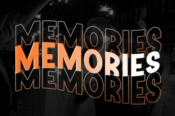 Memories: A Playful Font for Cheerful Designs