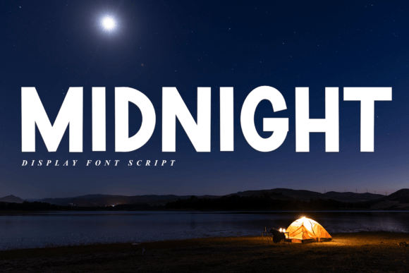 Midnight: The Display Font That Feels Like a Late-Night Chat