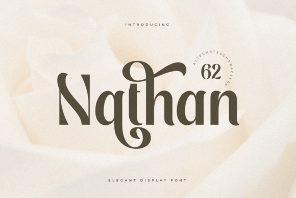 Nathan: A Typeface That Whispers Luxury and Speaks Volumes