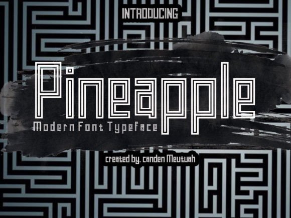 Pineapple: The Display Font That Captures Modern Energy