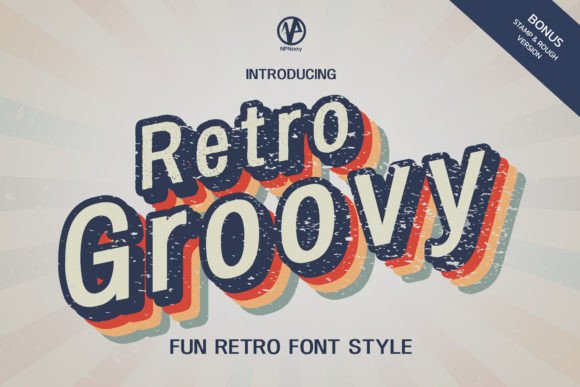Retro Groovy: The Playful Font That Brings Back the Vibe