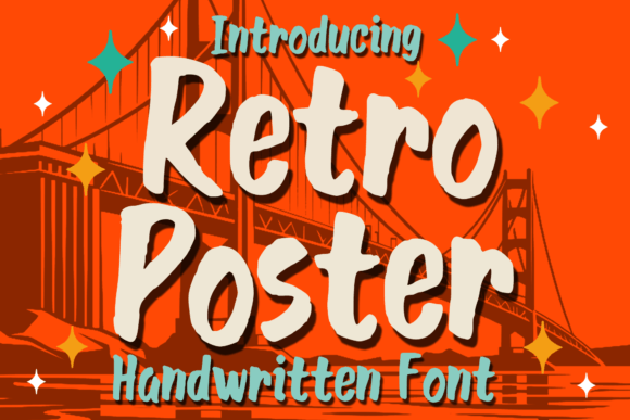 Retro Poster: The Brush Font That Brings Vintage Charm to Modern Design