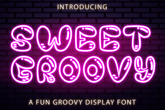 Sweet Groovy: A Retro Font for Modern Branding
