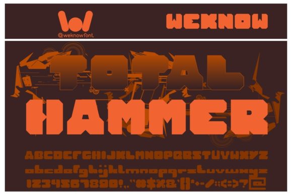 Total Hammer: The Bold Typeface for Maximum Impact