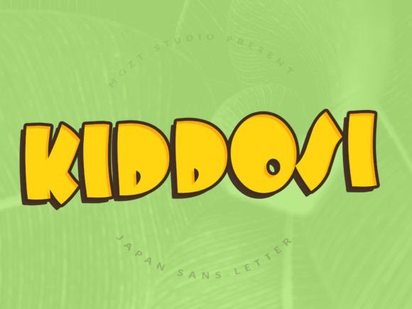 Why Kiddosi Is the Playful Display Font Your Brand Needs