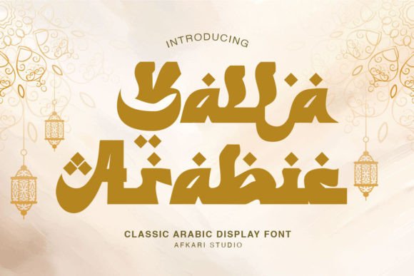 Yalla Arabic: Bridging Calligraphic Tradition and Modern Design